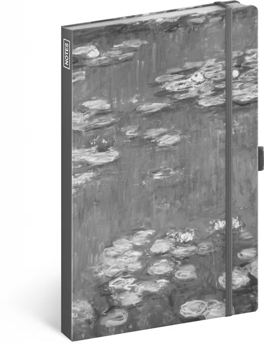 Hauptproduktbild Notes Claude Monet, linkovaný, 13 × 21 cm