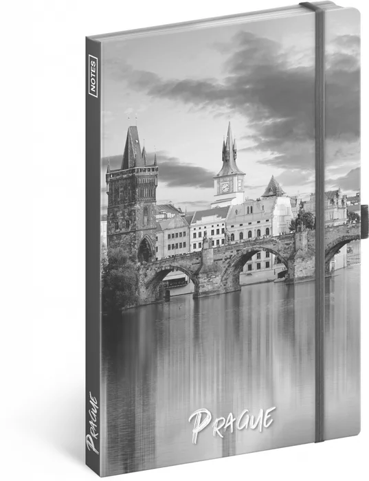 Hauptproduktbild Notes Praha, linkovaný, 13 × 21 cm