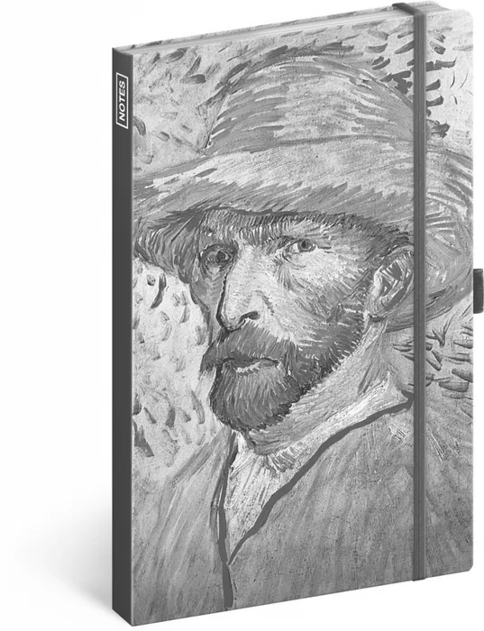 Hauptproduktbild Notes Vincent van Gogh, linkovaný, 13 × 21 cm