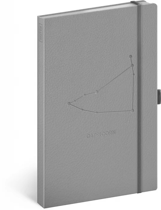 Hauptproduktbild Notes Zvěrokruh Kozoroh, linkovaný, 13 × 21 cm