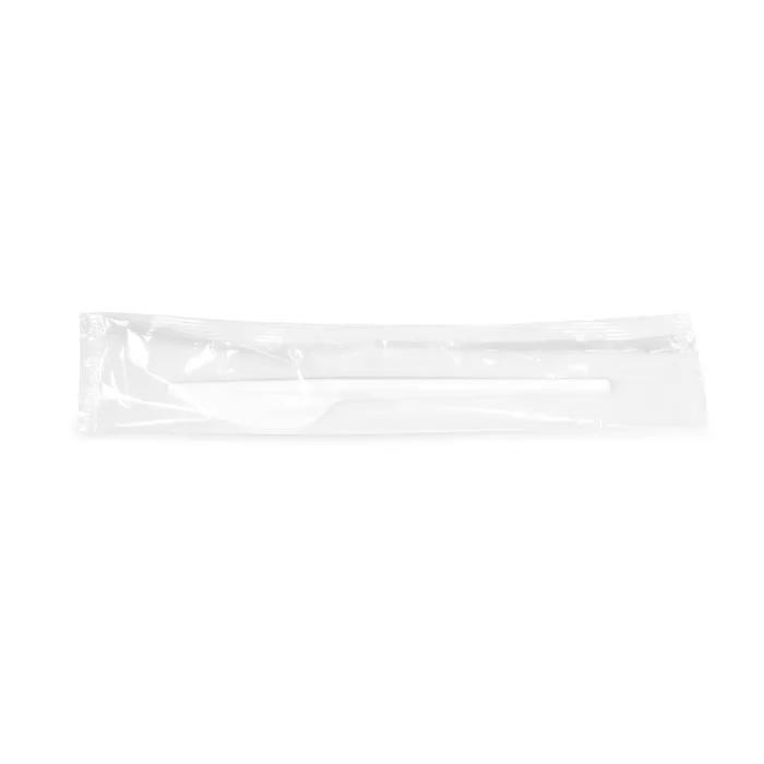 Hauptproduktbild Nůž bílý 16,5 cm hygienicky balený [100 ks]