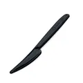 Messer (PP) wiederverwendbar Schwarz 18,5cm [50 St.]