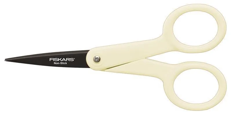 Hauptproduktbild Nůžky na šití, nepřilnavé, 12 cm, FISKARS, bílé