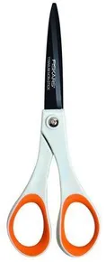 Schere Non-Stick, allgemeine Verwendung, 17 cm, weiß, FISKARS