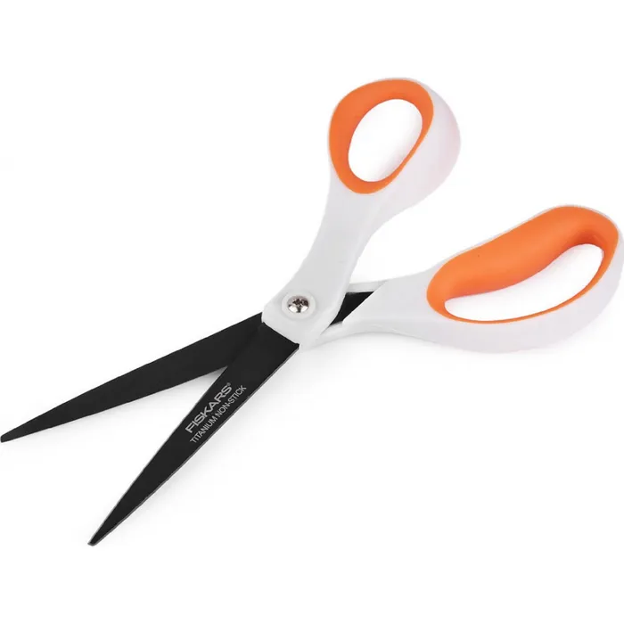 Hauptproduktbild Nůžky "Non-Stick", běžné použití, 20 cm, bílé, FISKARS