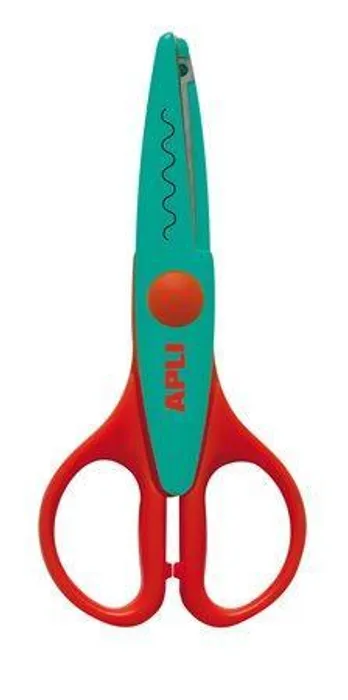 Hauptproduktbild Nůžky, ozdobné, 13 cm, APLI, tyrkysové