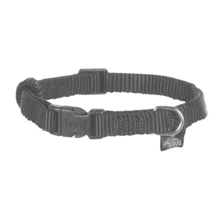 Hauptproduktbild Nylonový obojek CLASSIC - černá XS-S:22-35cm/10mm