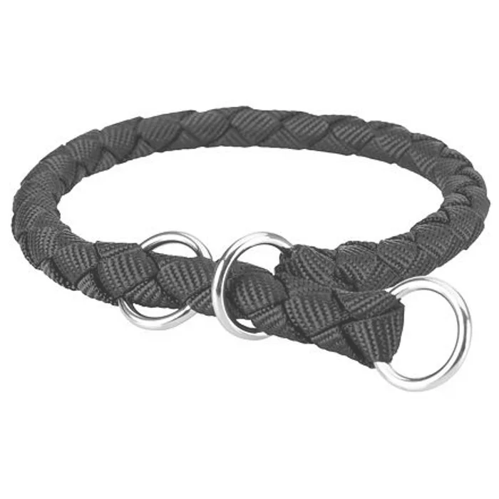 Hauptproduktbild Nylonový obojek kulatý CAVO - černý M-L:43-51cm/18mm