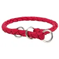 CAVO rundes Nylonhalsband – rot S-M: 35–41 cm/12 mm