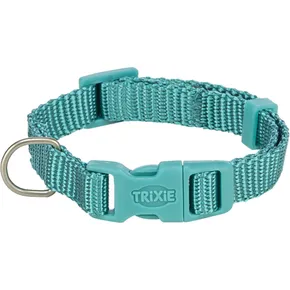 Nylonhalsband PREMIUM, aquaXXS-XS:15-25cm/10mm
