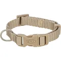 Nylonhalsband PREMIUM, sandMit:25-40cm/15mm