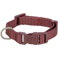 Nylonový obojek PREMIUM, sangria S:25-40cm/15mm