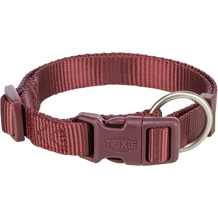 Hauptproduktbild Nylonový obojek PREMIUM, sangria S:25-40cm/15mm