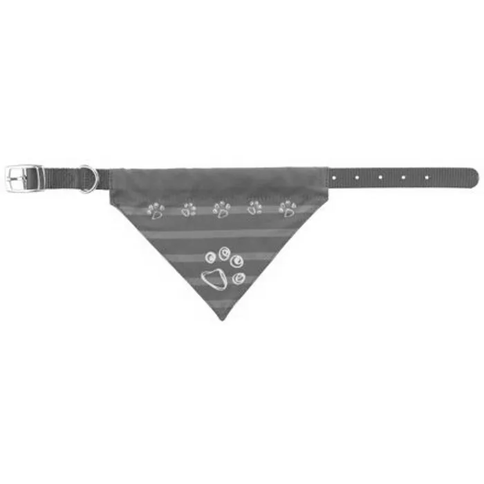 Hauptproduktbild Nylonový obojek se šátkem - modrý indigo XS-S:25-31cm/15mm