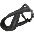 Weiteres Produktbild Nylongeschirr PREMIUM gefüttert – schwarz L-XL: Brustumfang: 70–110 cm/25 mm