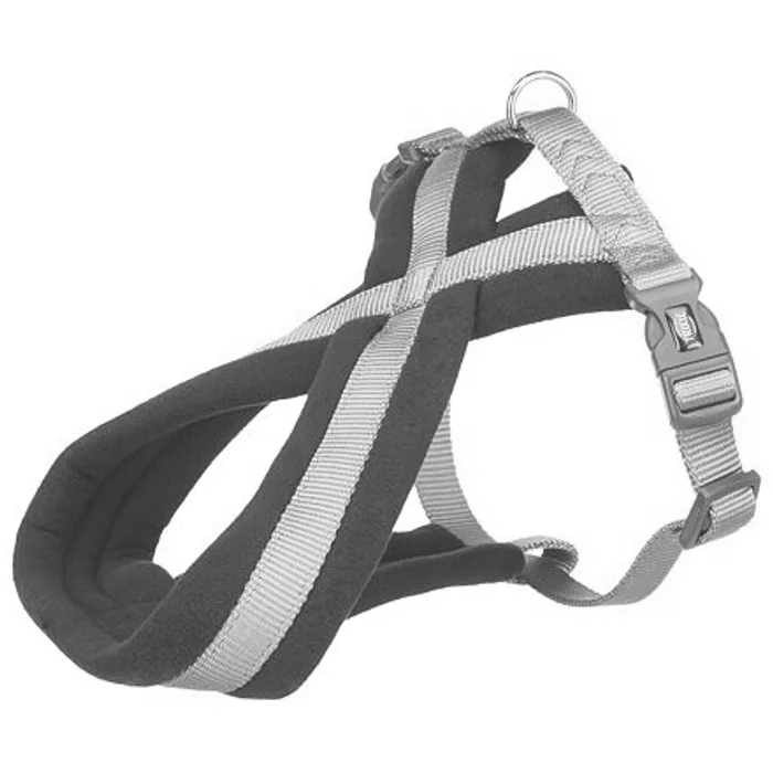 Hauptproduktbild Nylonový postroj PREMIUM podšitý - karamel XS-S:hruď:30-55cm/15mm