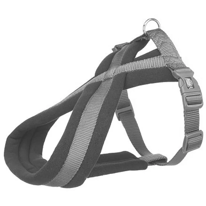 Hauptproduktbild Nylonový postroj PREMIUM podšitý - les M-L:hruď:50-90cm/25mm