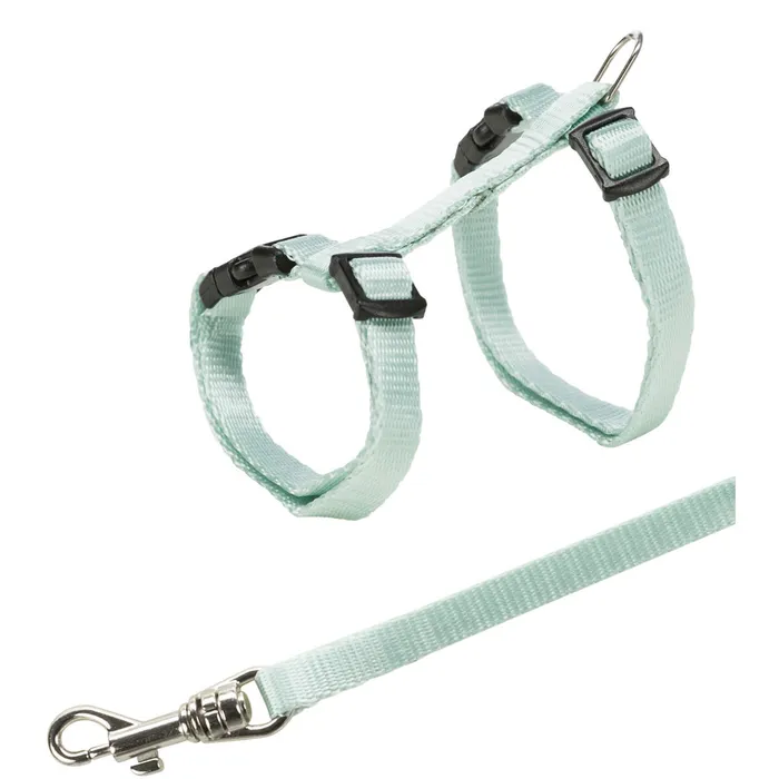 Hauptproduktbild Nylonový postroj pro koťata jednobarevný 19-31cm/8mm TRIXIE