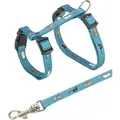 Nylongeschirr für Kätzchen - Motiv 21-34cm/8mm TRIXIE