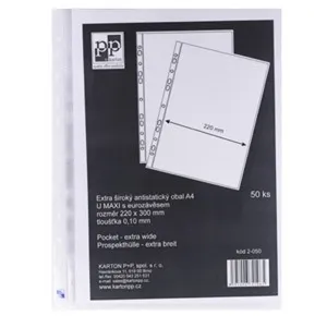 Europack A4 U MAXI PP Eurosiegel. Grieß, 50 Mikron. 235x305mm [50 Stück]