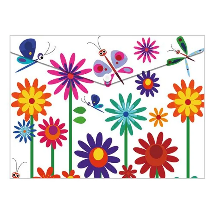 Hauptproduktbild Obal PP s patentkou A4, Spring Flowers