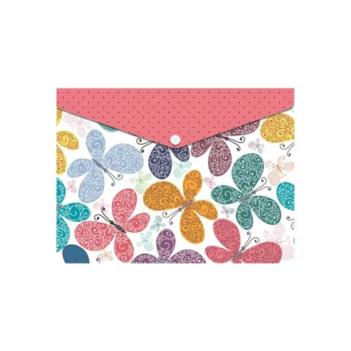 Hauptproduktbild Obal PP s patentkou A5, Butterflies