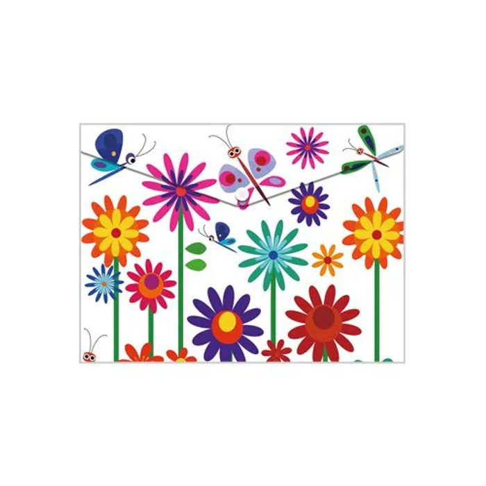 Hauptproduktbild Obal PP s patentkou A5, Spring Flowers