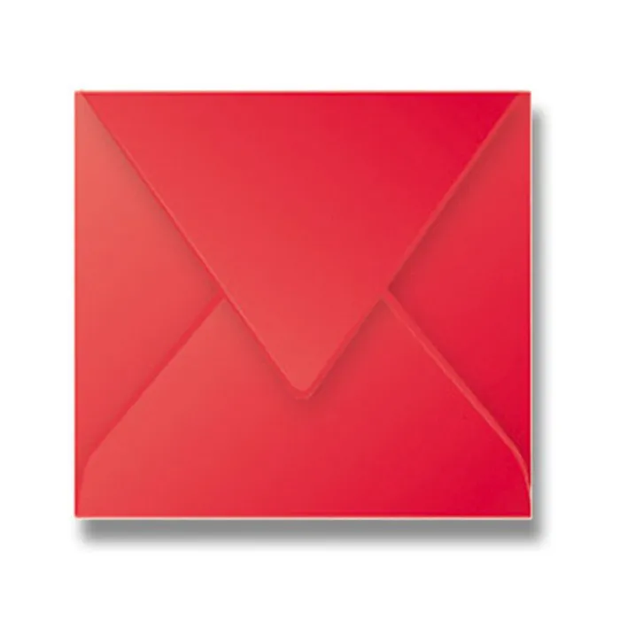 Hauptproduktbild Obálka Clairefontaine, 165 x 165 mm, červená, 20 ks