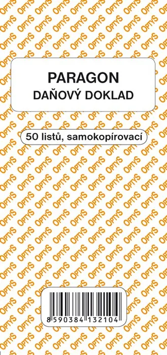 Hauptproduktbild Obchodní paragon, samopropisovací, 50 listů 1321
