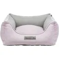 Weiteres Produktbild LONA Rechteckbett, rosa/grau 60 x 50 cm