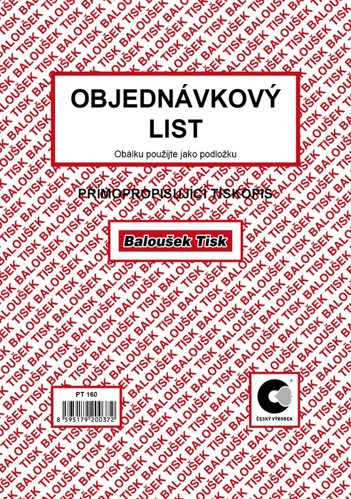 Hauptproduktbild Objednávka A5 SP PT160
