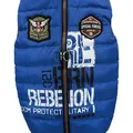 Weiteres Produktbild Kleid mit Geschirr Saint-Malo blau S:33cm, Brustumfang:48cm, Halsumfang:34cm