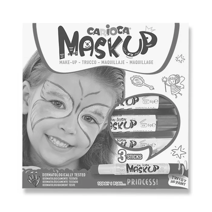 Hauptproduktbild Obličejové barvy Carioca Mask Up Princess 3 barvy