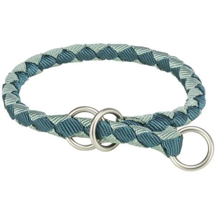 Hauptproduktbild Obojek CAVO kulatý polostahovací, petrolejová/šalvějová M: 39-45cm/ o12mm