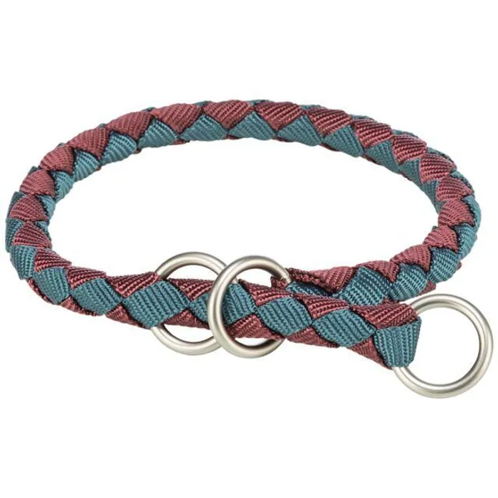 Hauptproduktbild Obojek CAVO kulatý polostahovací, sangria/petrolejová XS-S: 25-31cm/ o12mm