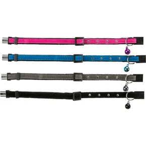 Katzenhalsband Wildleder mit Verzierung