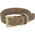 Weiteres Produktbild Obojek PURE kožený, hnědáL-XL: 52-63 cm/ 40 mm