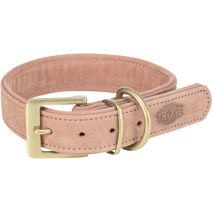 Hauptproduktbild Obojek PURE kožený, růžováM: 36-43 cm/ 30 mm