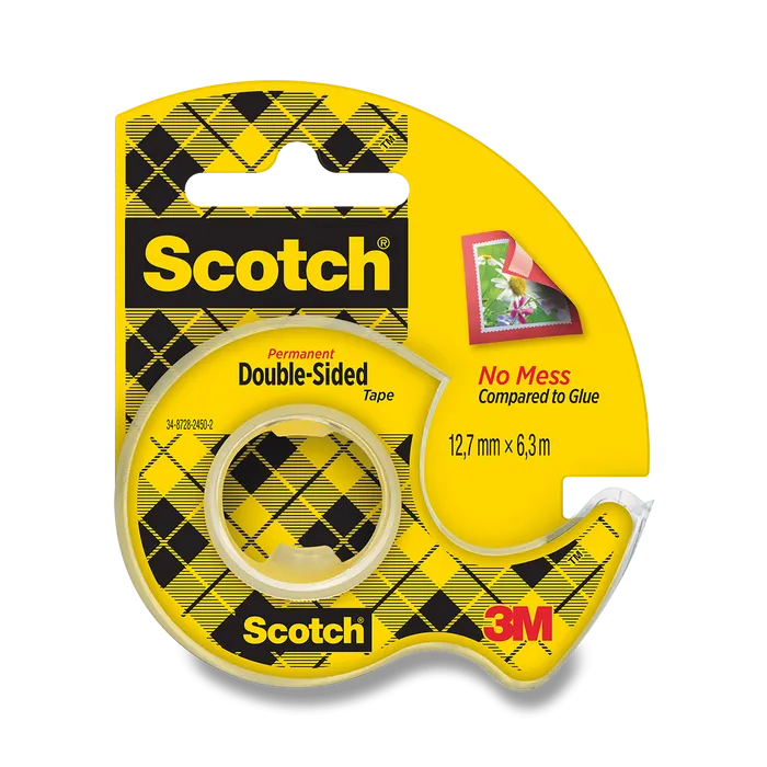 Hauptproduktbild Oboustranná lepicí páska 3M Scotch Double 12 mm x 6,3 m