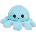 Doppelseitiger Plüsch-Oktopus mit Sound, 19 cm