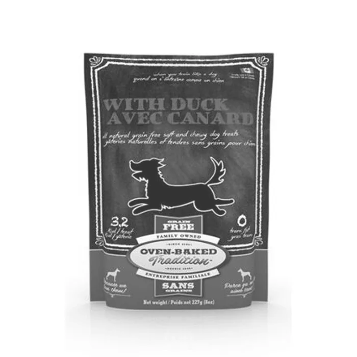 Hauptproduktbild OBT All Natural Grain Free soft & chewy DUCK 227 g, bezlepkový pamlsek s kachním masem