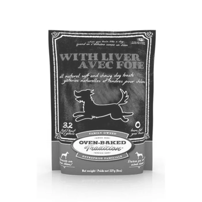 Hauptproduktbild OBT All Natural soft & chewy LIVER 227 g, nízkokalorický pamlsek s játry
