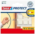 Schutzpuffer „Protect® 57899“, weiß, 10 mm x 10 mm TESA