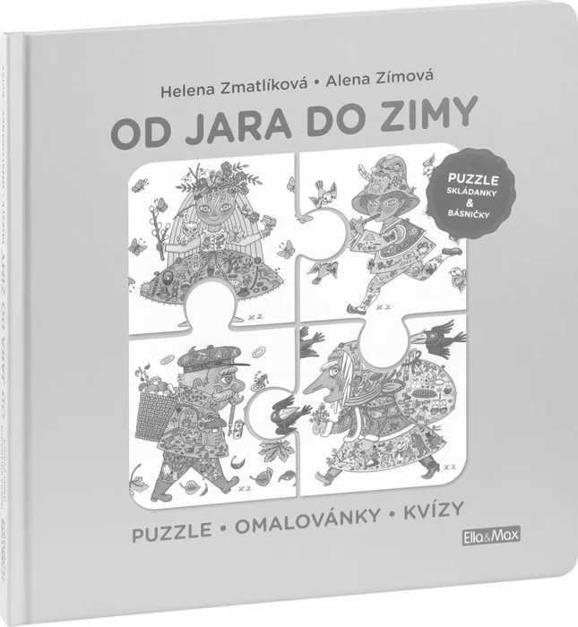 Hauptproduktbild OD JARA DO ZIMY – Puzzle, básničky, omalovánky, kvízy