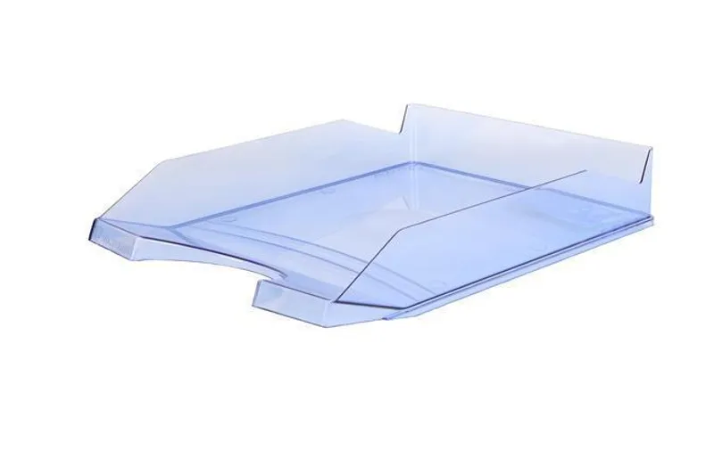 Hauptproduktbild Odkladač, transparentní, modrý, plastový, VICTORIA