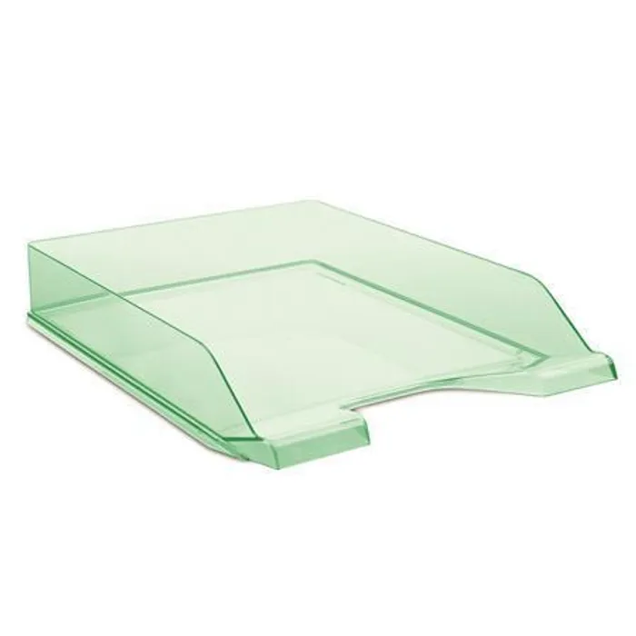 Hauptproduktbild Odkladač, transparentní, zelený, plastový, DONAU