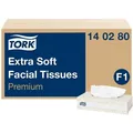 Abschminktücher, 2-lagig, 100 Stück, TORK Premium, weiß