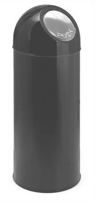 Hauptproduktbild Odpadkový koš, 55 l, kovový, VEPA BINS, černý
