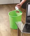 Abfalleimer "Green2Desk", grün, Kunststoff, FELLOWES