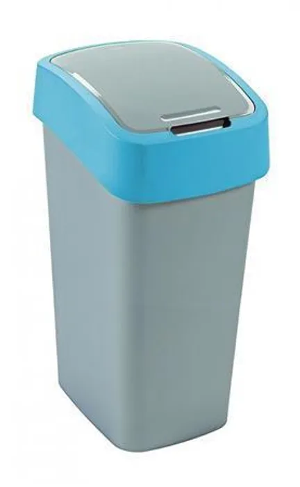 Hauptproduktbild Odpadkový koš, modrá/šedá, na tříděný odpad, 50 l, CURVER